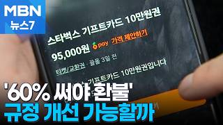 '60% 이상 써야 환불' 약관 악용에 소비자만 피해…약관 개선 요구 거세 [MBN 뉴스7]