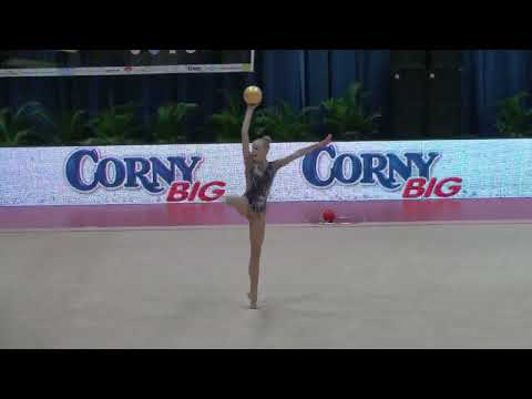 Sofia Emelianov FIN Ball EF Bucharest Grand Prix & Irina Deleanu Cup 2016 1