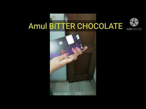 Unboxing Amul BITTER CHOCOLATE || #shorts || #youtubeshorts