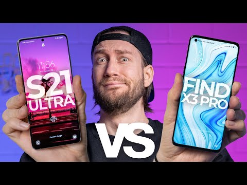 Oppo Find X3 Pro vs Galaxy S21 Ultra! | VERSUS