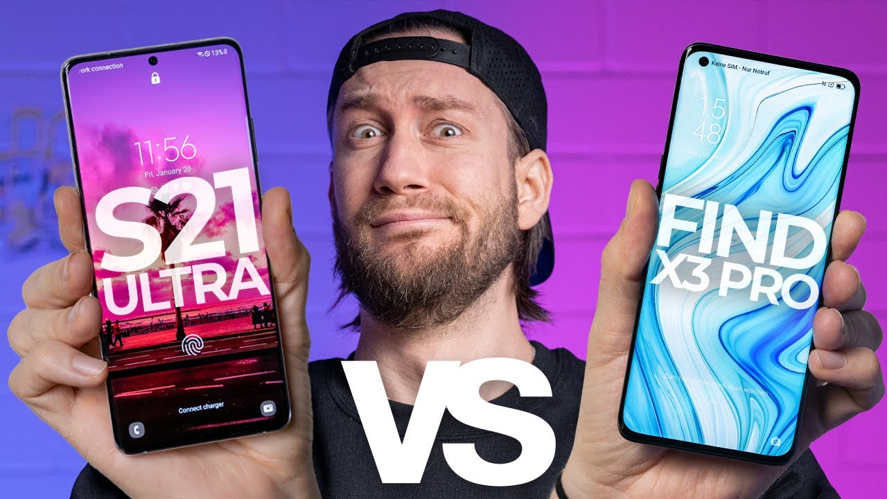 Oppo Find X3 Pro vs Galaxy S21 Ultra! | VERSUS