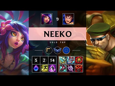 Neeko Top vs Garen - EUW Diamond Patch 25.11