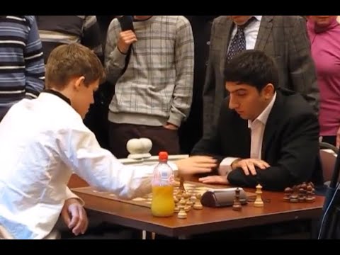 Carlsen lost! (Vugar Gashimov-Magnus Carlsen 2009)