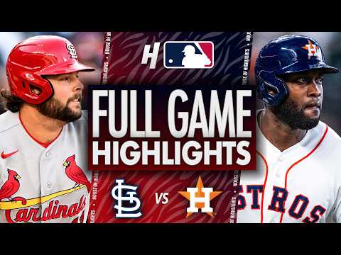 휴스턴 VS 세인트루이스 MLB 하이라이트