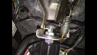 Brake pedal switch plunger pad replacement