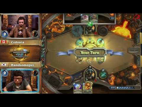 《爐石戰記》Blizzcon世界盃聯賽 開幕週 Day 1 Cydonia vs Handsomeguy
