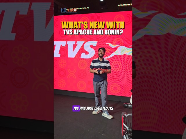 What's new with TVS Apache and Ronin?