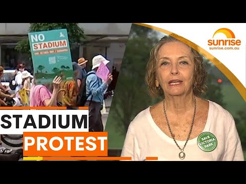 Protester on why they want to save Victoria Park from a new Olympic stadium | Sunrise