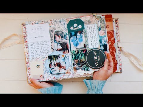 junk journal with me  process video ideas tips