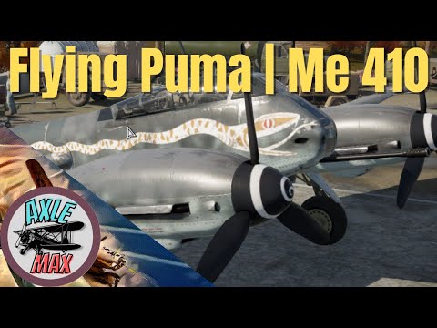 Me 410 The Flying Puma War Thunder Gameplay