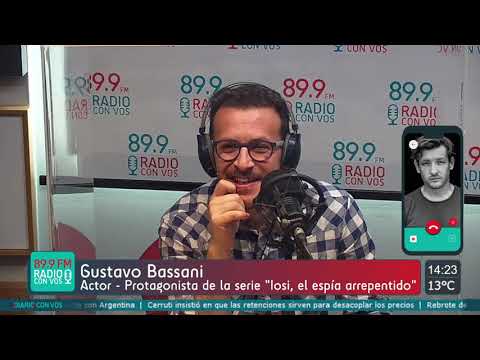 Gustavo Bassani, star of "Iosi, the repentant spy" in Pasaron Cosas