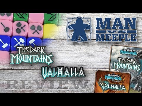 Champions of Midgard: The Dark Mountains and Valhalla (Grey Fox Games) Review by Man Vs Meeple 