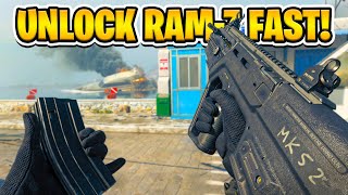 How To UNLOCK NEW RAM-7 FAST in MW3!