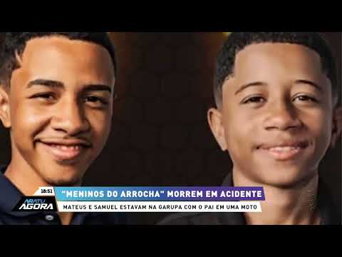 "Meninos do Arrocha" morrem em acidente: Mateus e Samuel estavam numa moto |ARATU NOTICIAS |TV ARATU