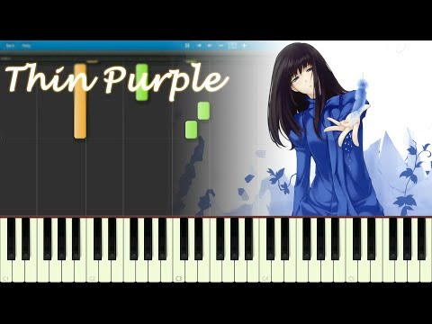 殻ノ少女 Kara no Shoujo - Thin Purple Piano [ピアノ]