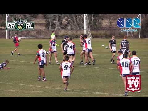 Canberra U18s Highlights  Tuggeranong Bushrangers V Yass Magpies