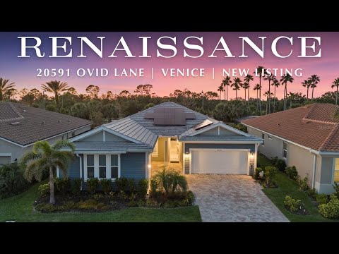 Tour This Stunning Pool Home in Renaissance at Wellen Park! | 20591 Ovid Lane, Venice FL