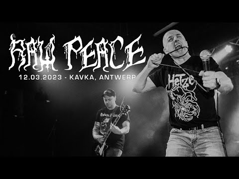 RAW PEACE @ KAVKA, ANTWERP - SINGLE CAM - FULL SET