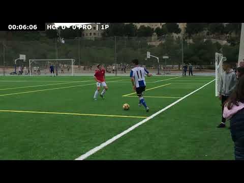 Liga Preferente Cadete 2018-2019 Grupo 4. Jornada 15. Hércules Cadete B 0 - 2 Promesas Elche