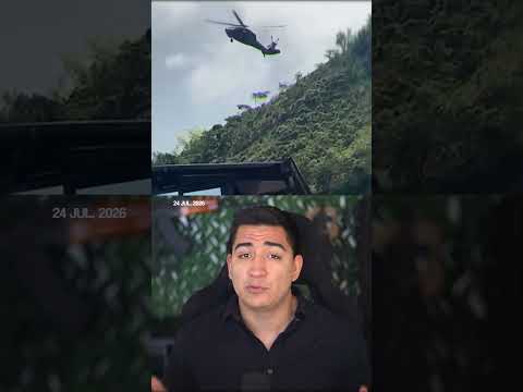 🇨🇴 ASÍ FUE EL BRUTAL COMBATE EN CAUCA, COLOMBIA: UN BLACK HAWK BARRIÓ POSICIONES CON UNA MINIGUN