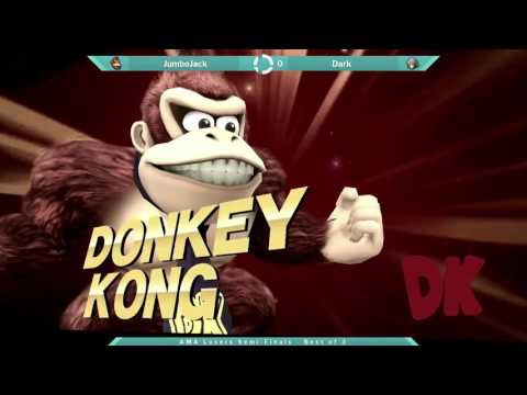 SOS 43 AMA Losers Semis - JumboJack (Donkey Kong) vs Dark (Link)