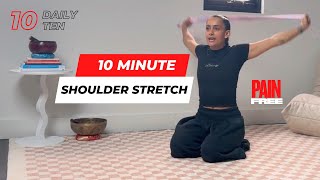 10 Minute Shoulder Mobility & Strength | Active Release for Chest & Shoulder Stabiliser Muscles