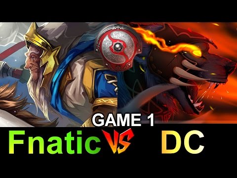 DC vs Fnatic - TI6 Main Event [GAME 1]- Angry Bear