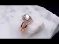 video - Dew Drop Bypass Engagement Ring