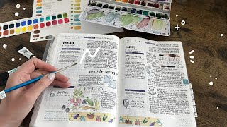 Watercolouring In The Hobonichi
