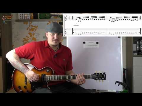 E Gitarre lernen #30 Spieltechniken #1 Das Abrollen