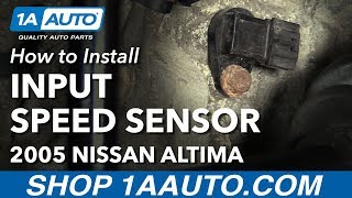 How to Replace Automatic Transmission Input Turbine Speed Sensor 02-06 Nissan Altima
