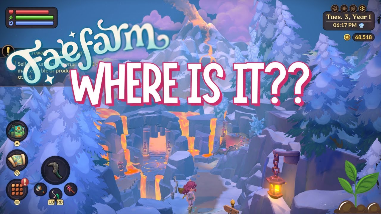 The HARDEST scroll to find in Fae Farm! | Volcanic Path Location