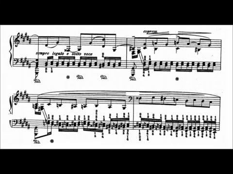 Chopin-Godowsky - Study No. 36 in G-sharp minor after Op. 25 No. 6
