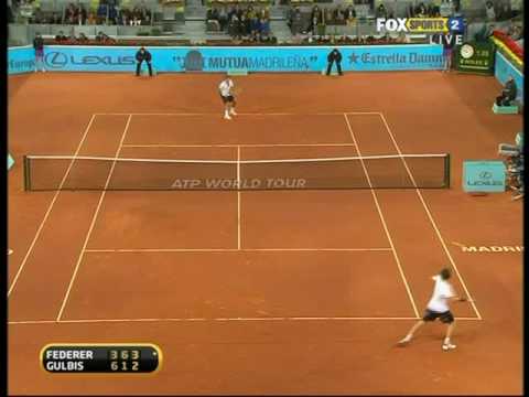 Madrid 2010: QF Roger v Gulbis (Highlights Part 2)
