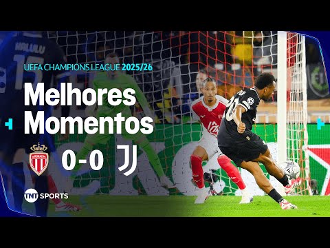 Gols e lances de Monaco x Juventus