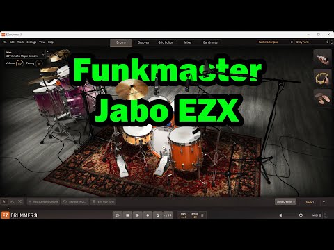 EZDrummer 3 Funkmaster Jabo (EZX) Presets Demo 🔥 | Full Sound Test 2025 | iamshane