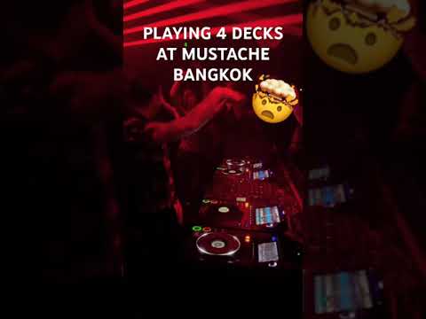 New boiler room setup at Mustache #Bangkok on fire 🔥 #clubbing #thailand #bangkoknightlife #techno