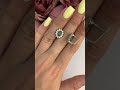 Серебряные серьги с мистик топазом 2.615ct