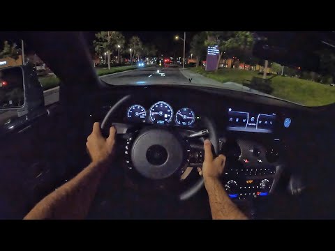 2022 Rolls-Royce Ghost Black Badge POV Night Drive (3D Audio)(ASMR)