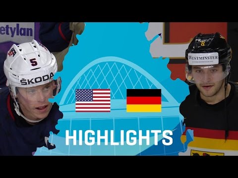 USA - Germany | Highlights | #IIHFWorlds 2017