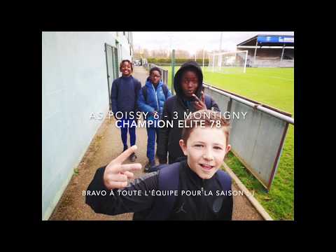 AS Poissy 6 - 3 Montigny Le B. / U11 Elite championnat - AS POISSY CHAMPION 78