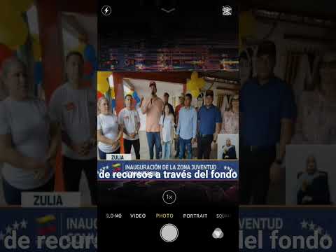 El gobernador del estado Zulia, Luis Caldera, inauguró la Zona Juventud Comunitaria en Cabimas