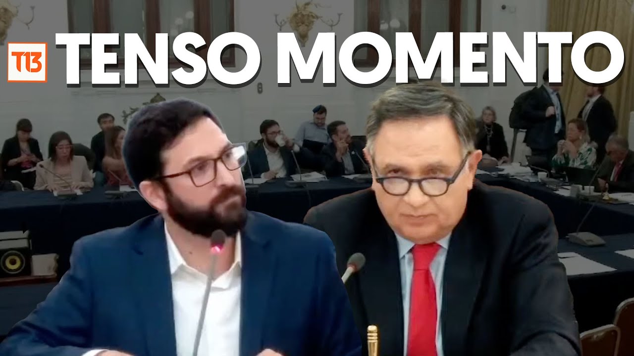 Tenso momento del asesor del Presidente Boric, Miguel Crispi, en comisión especial por caso Monsalve