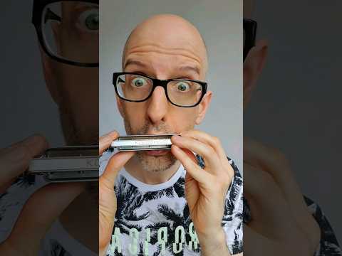 HOW TO PLAY SINGLE NOTES ON THE HARMONICA ✅️ IN 30 SECONDS ⏰️ #harmonica #beginnerplayer #bluesharp