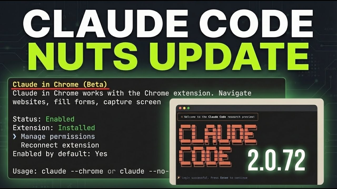 Claude Code's NEW Native Browser Use Just Changed EVERYTHING