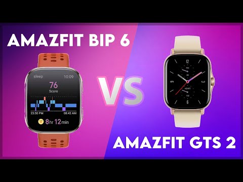 Amazfit Bip 6 vs Amazfit GTS 2 Comparison