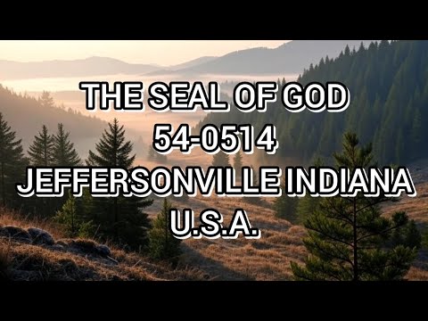 THE SEAL OF GOD (54-0514)