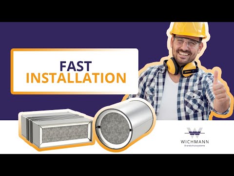 Installations of the Wichmann Kabelbox® by means of foam and plaster