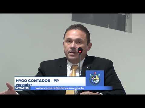  SESSÃO DIA 14/04/2025 – II PRONUNCIAMENTO DO VEREADOR HYGO CONTADOR
