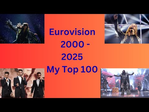 Eurovision 2000  - 2025 - My Top 100